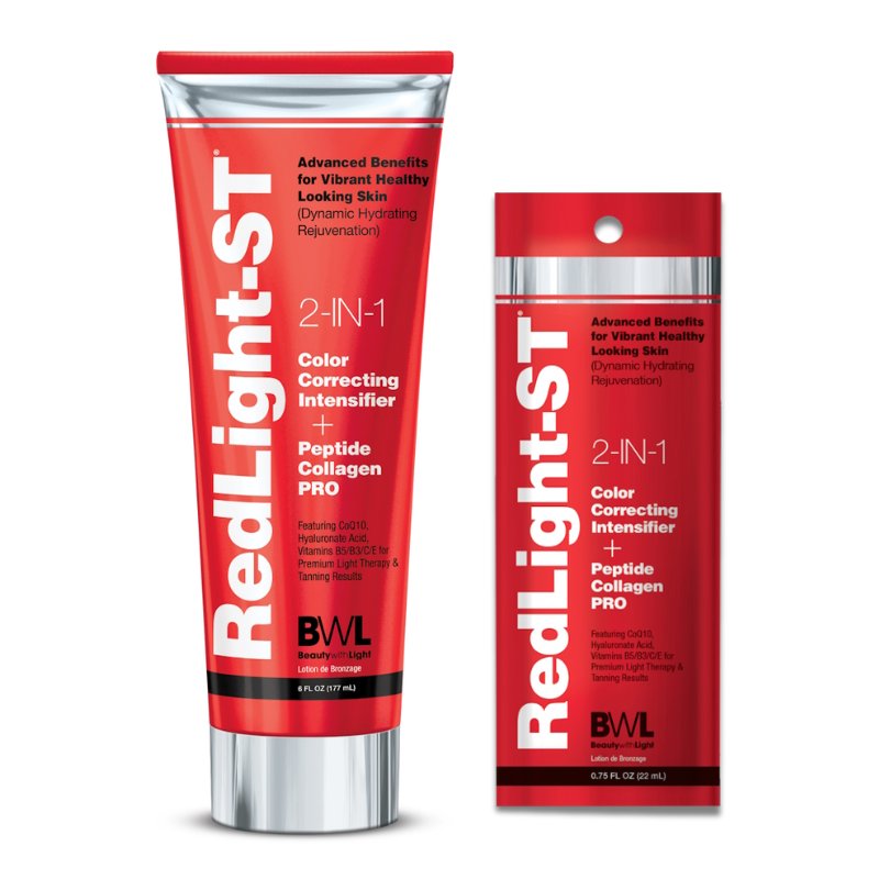BWT RedLight-ST 2IN1 Colour Correcting Intensifier + Peptide Collagen Pro - Tansun Sunbeds - Accelerator