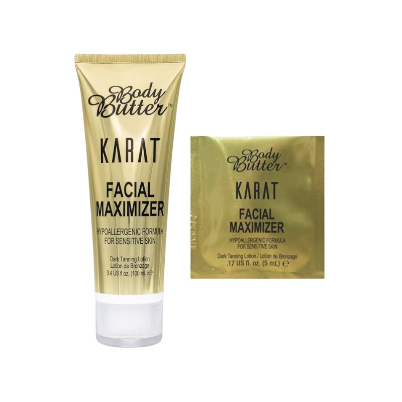 Body Butter Karat Facial Maximiser – Hypoallergenic Tanning Accelerator - Tansun Sunbeds - Accelerator