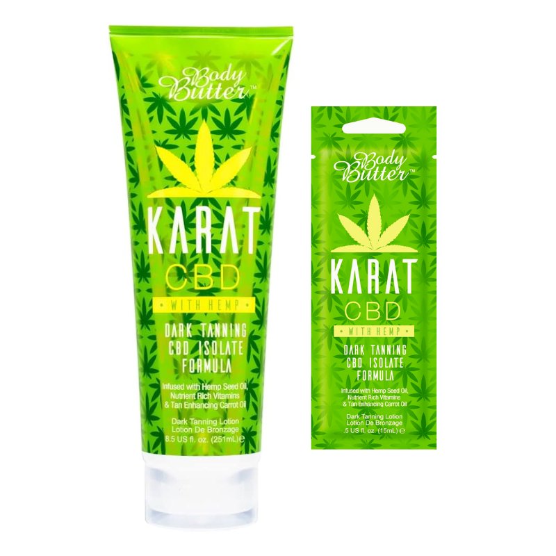 Body Butter Karat CBD – Dark Tanning Accelerator - Tansun Sunbeds - Accelerator