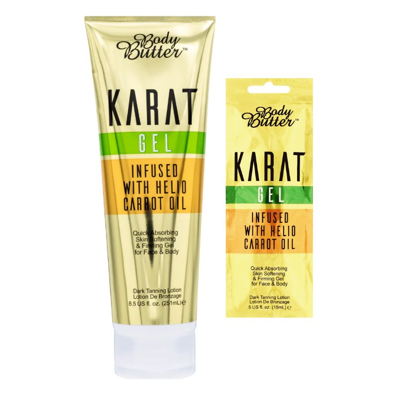 Body Butter Karat Gel – Quick-Absorbing Tanning Accelerator - Tansun Sunbeds - Accelerator