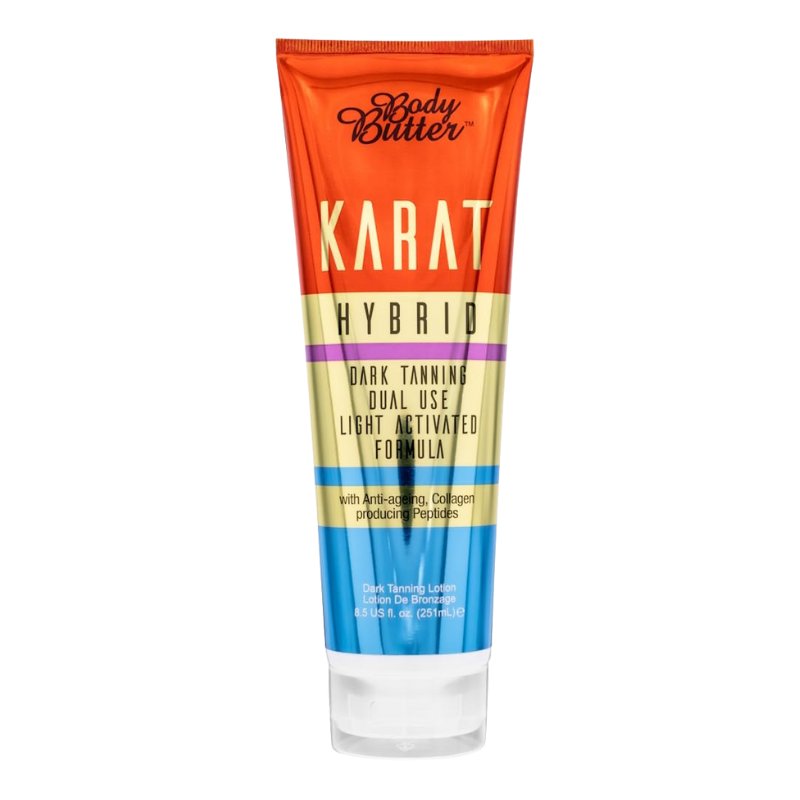 Body Butter Karat Hybrid - Dual-Use Dark Tanning Accelerator - Tansun Sunbeds - Accelerator