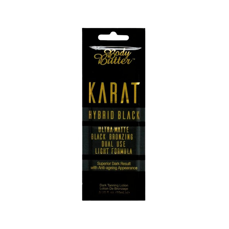 Body Butter Karat Hybrid Black – Ultra Matte Black Bronzer - Tansun Sunbeds - Bronzer