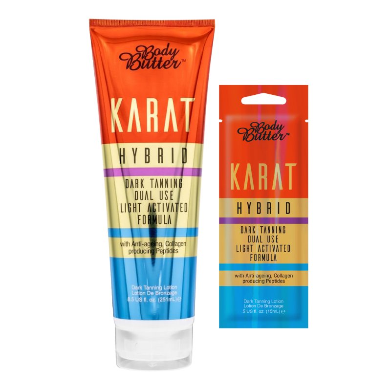 Body Butter Karat Hybrid - Dual-Use Dark Tanning Accelerator - Tansun Sunbeds - Accelerator