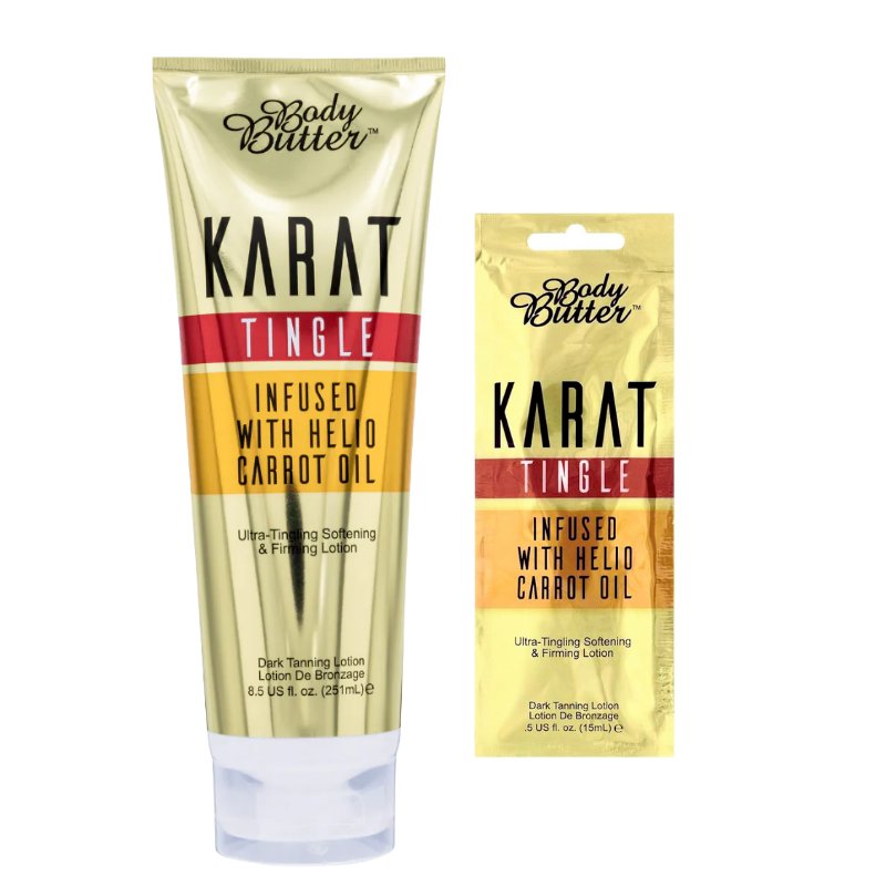 Body Butter Karat Tingle - Ultra-Tingling Tanning Lotion - Tansun Sunbeds - Tingle