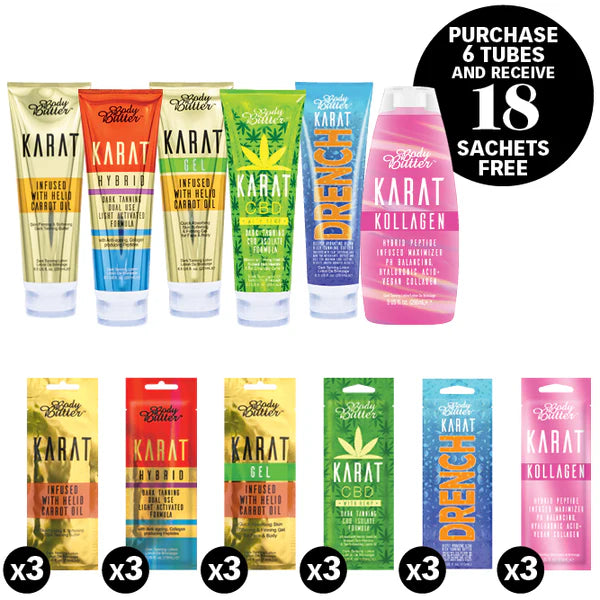 Body Butter Karat Intro Kit – Special Discount Tanning Bundle