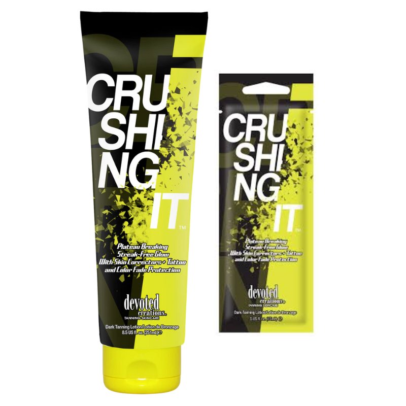 Devoted Creations Crushing It Bronzing Lotion - Tansun Sunbeds - Bronzer