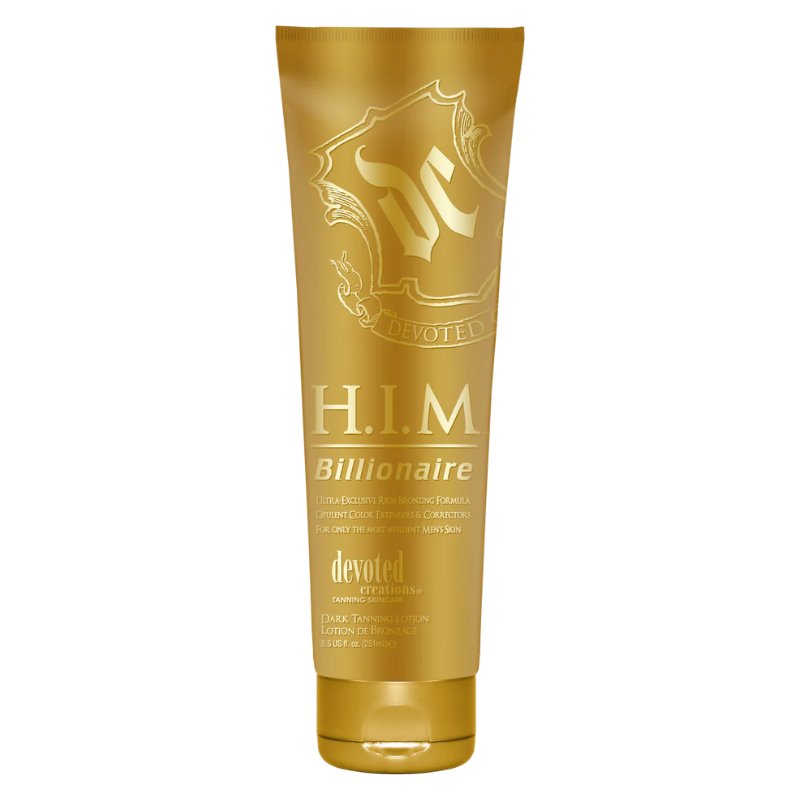 Devoted Creations H.I.M. Billionaire – Ultra Rich Bronzing Formula - Tansun Sunbeds - Bronzer