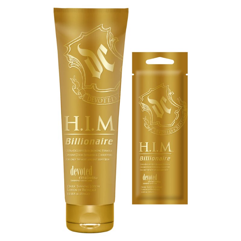 Devoted Creations H.I.M. Billionaire – Ultra Rich Bronzing Formula - Tansun Sunbeds - Bronzer