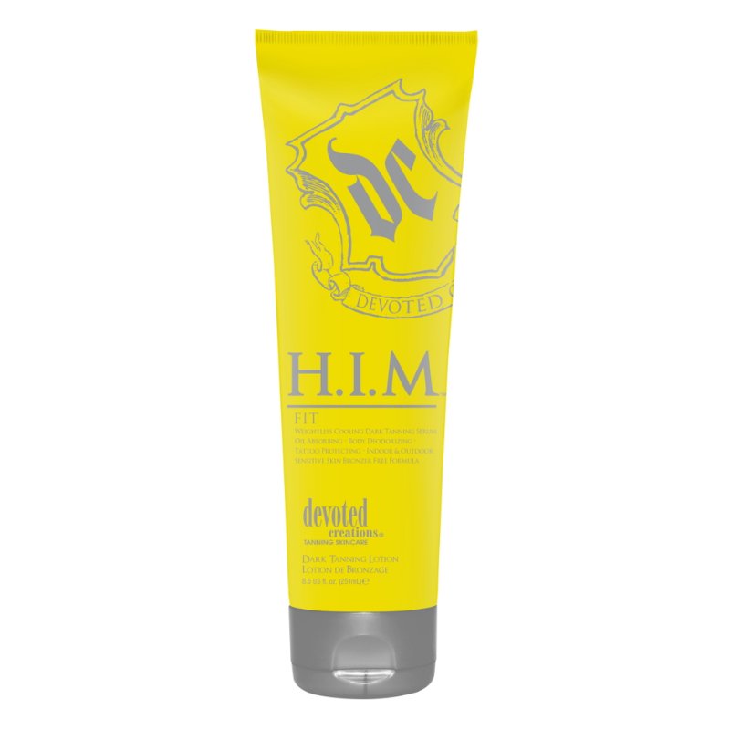 Devoted Creations H.I.M. FIT Weightless Tanning Accelerator / Cooling Lotion - Tansun Sunbeds - Accelerator