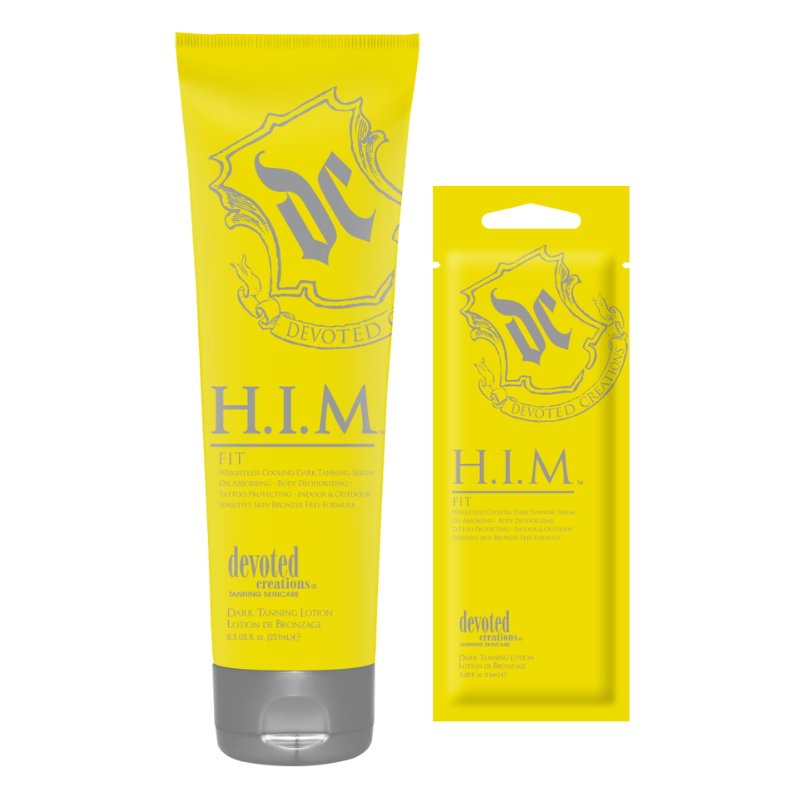 Devoted Creations H.I.M. FIT Weightless Tanning Accelerator / Cooling Lotion - Tansun Sunbeds - Accelerator