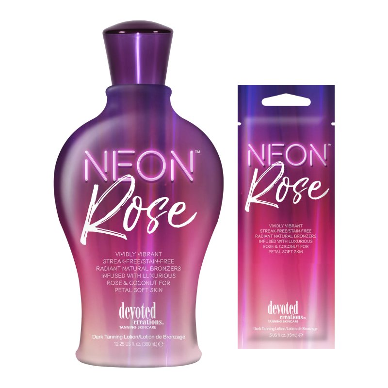 Devoted Creations Neon Rose Streak-Free Vibrant Natural Bronzer - Tansun Sunbeds - Bronzer