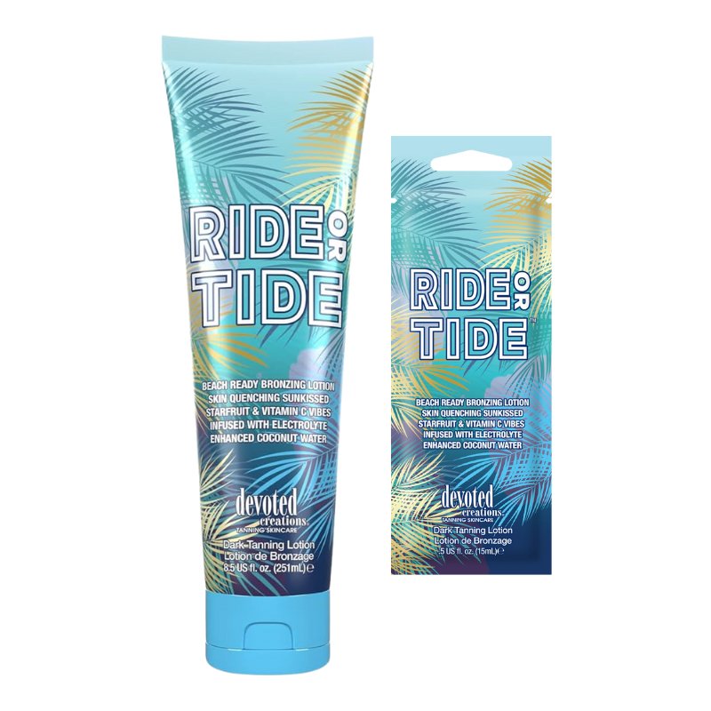 Devoted Creations Ride or Tide Bronzing Lotion - Tansun Sunbeds - Bronzer