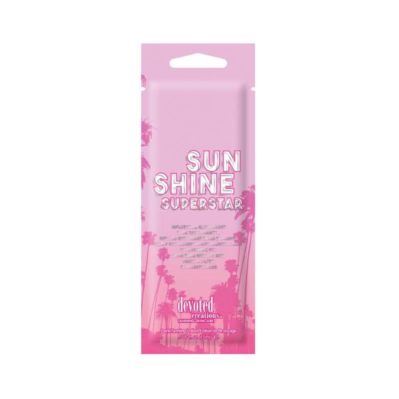 Devoted Creations Sunshine Superstar Tanning Accelerator - Tansun Sunbeds - Accelerator