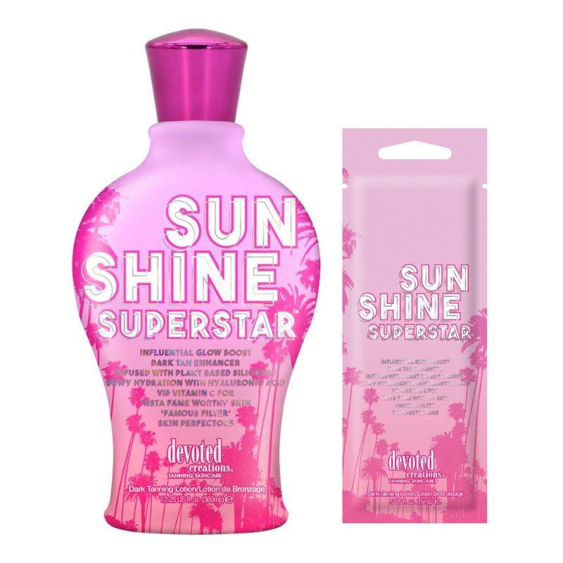 Devoted Creations Sunshine Superstar Tanning Accelerator - Tansun Sunbeds - Accelerator