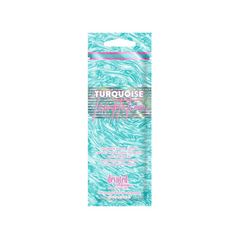 Devoted Creations Tuquoise Temptation Tanning Accelerator / Cooling Lotion - Tansun Sunbeds - Accelerator