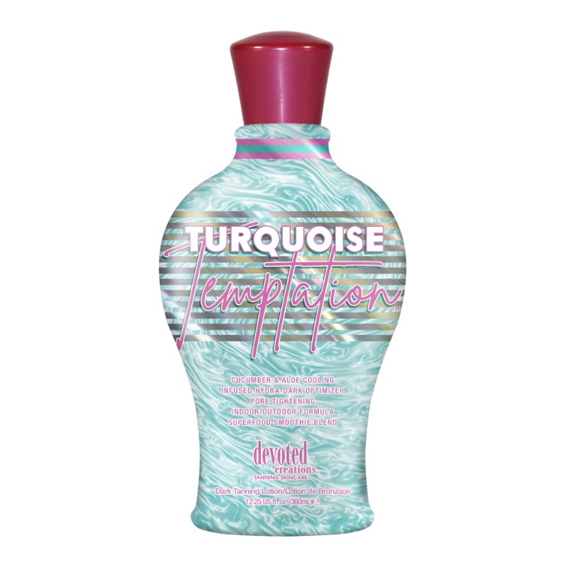 Devoted Creations Tuquoise Temptation Tanning Accelerator / Cooling Lotion - Tansun Sunbeds - Accelerator
