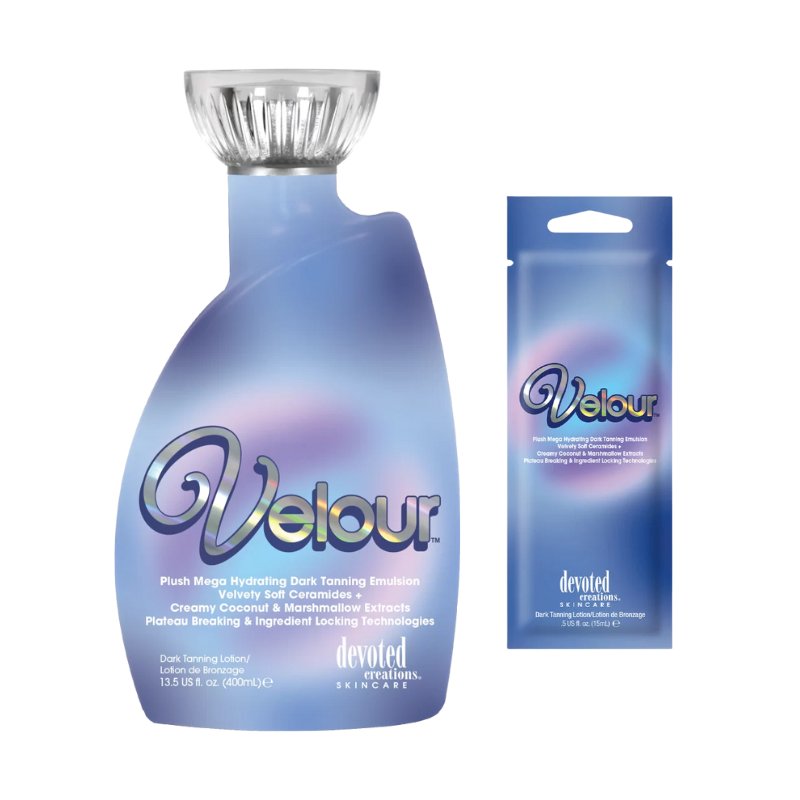 Devoted Creations Velour – Mega Hydrating Dark Tanning Accelerator - Tansun Sunbeds - Accelerator