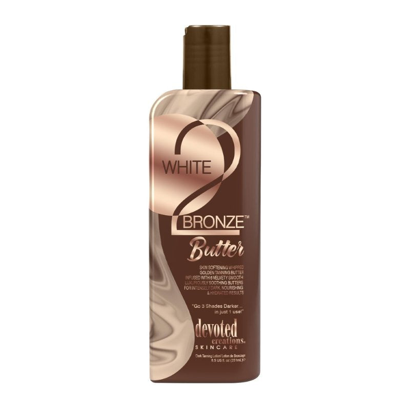 Devoted Creations White 2 Bronze Butter Tanning Accelerator - Tansun Sunbeds - Accelerator