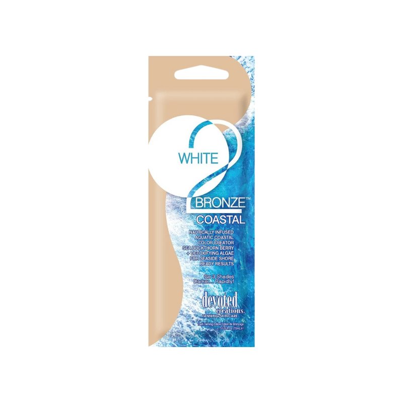 Devoted Creations White 2 Bronze Coastal Tanning Accelerator - Tansun Sunbeds - Accelerator