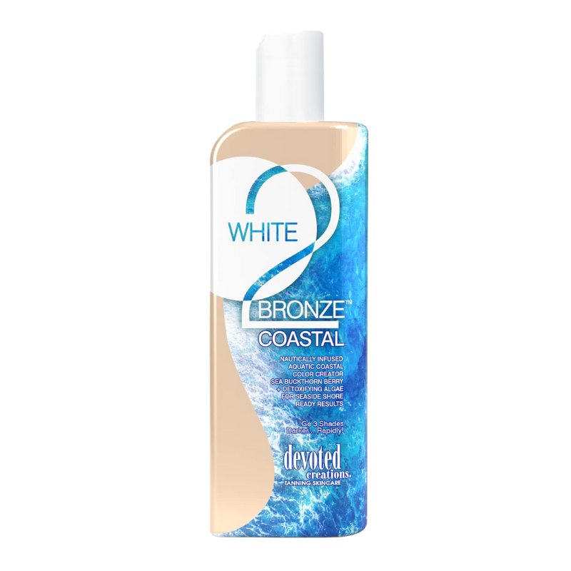 Devoted Creations White 2 Bronze Coastal Tanning Accelerator - Tansun Sunbeds - Accelerator