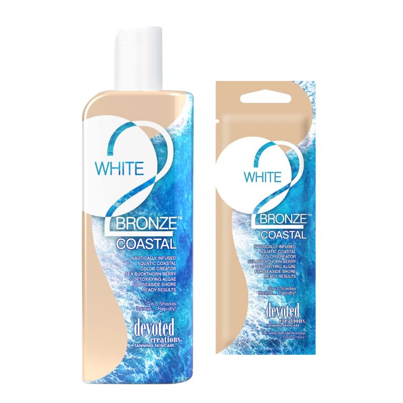 Devoted Creations White 2 Bronze Coastal Tanning Accelerator - Tansun Sunbeds - Accelerator