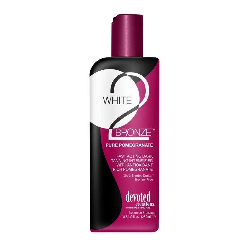Devoted Creations White 2 Bronze Pure Pomegranate Tanning Accelerator - Tansun Sunbeds - Accelerator