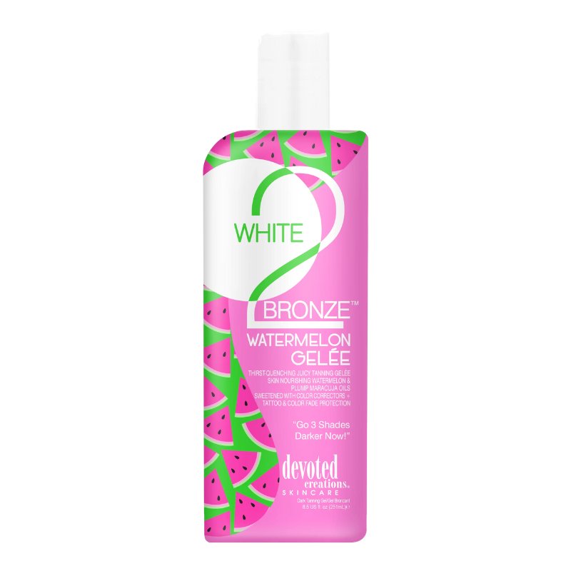 Devoted Creations White 2 Bronze Watermelon Gelee Tanning Accelerator - Tansun Sunbeds - Accelerator