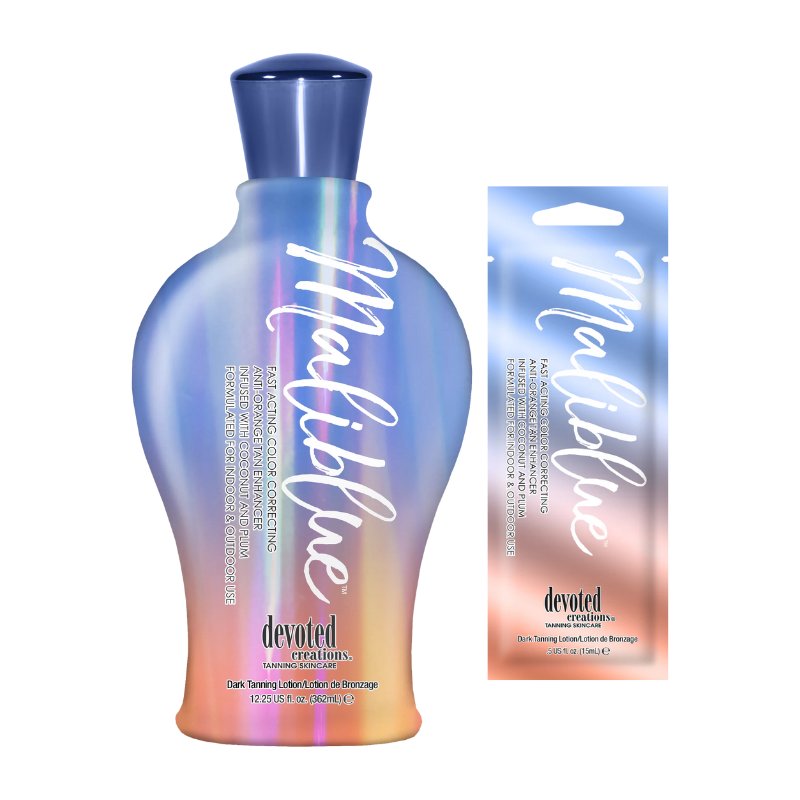 Devoted Creations Maliblue – Colour Correcting Tanning Accelerator - Tansun Sunbeds - Accelerator
