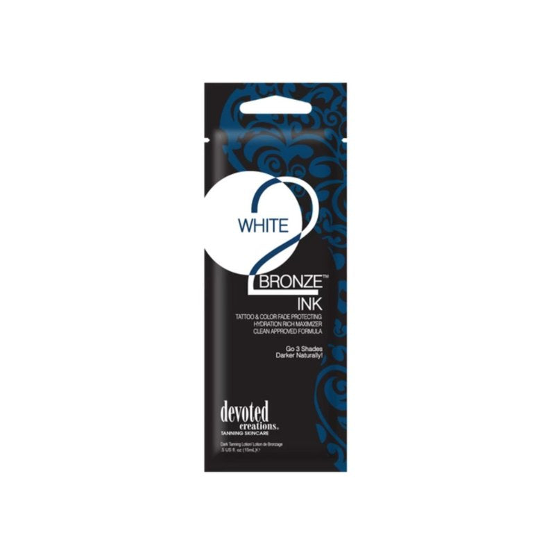 Devoted Creations White 2 Bronze Ink Tanning Accelerator - Tansun Sunbeds - Accelerator