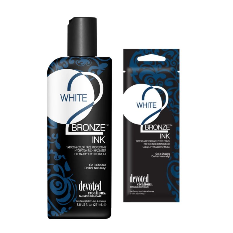 Devoted Creations White 2 Bronze Ink Tanning Accelerator - Tansun Sunbeds - Accelerator