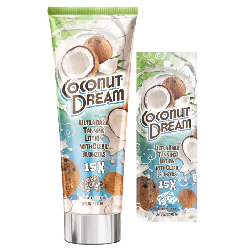 Fiesta Sun Coconut Dream Ultra Dark Tanning Lotion - Tansun Sunbeds - Bronzer