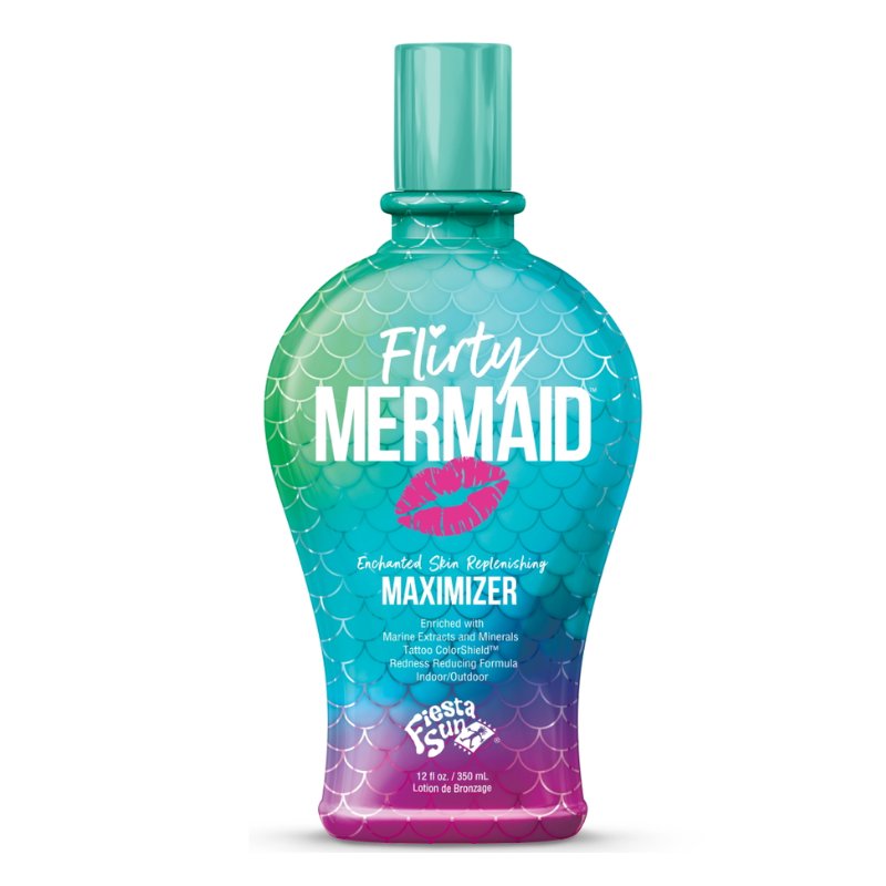 Fiesta Sun Flirty Mermaid™ Enchanted Skin Replenishing Maximiser - Tansun Sunbeds - Accelerator