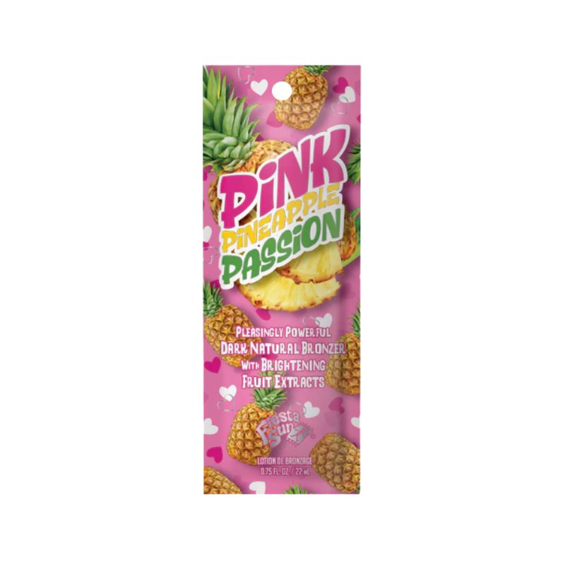 Fiesta Sun Pink Pineapple Passion Tanning Bronzer - Tansun Sunbeds - Bronzer