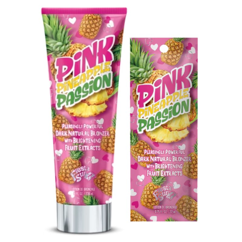 Fiesta Sun Pink Pineapple Passion Tanning Bronzer - Tansun Sunbeds - Bronzer