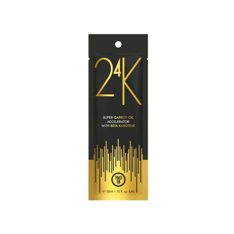 Power Tan 24K Super Carrot Oil – Triple Action Accelerator - Tansun Sunbeds - Accelerator