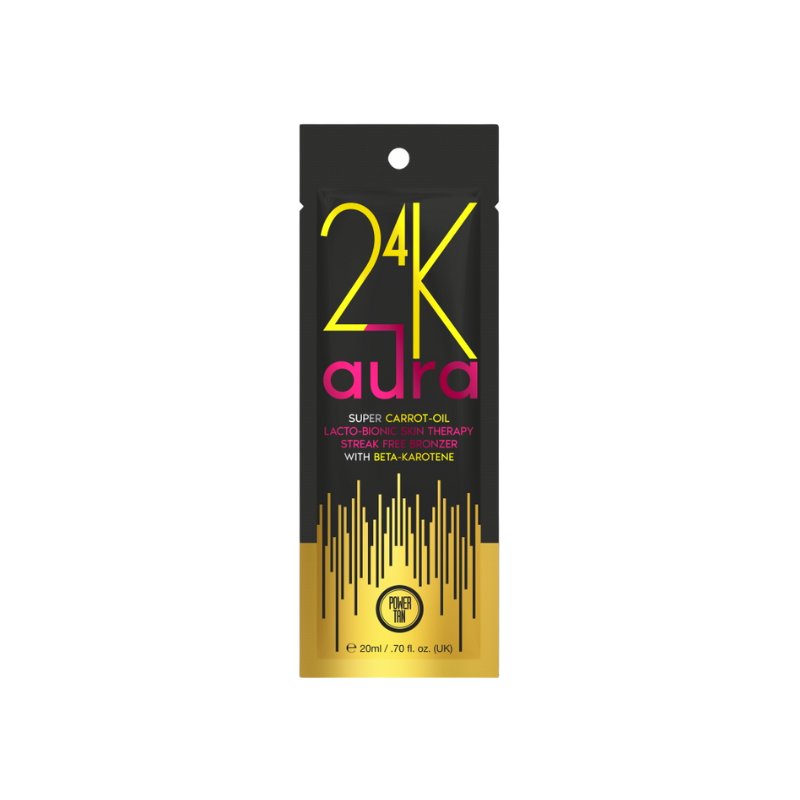 Power Tan 24K Aura Super Carrot Oil - Natural Bronzer - Tansun Sunbeds - Bronzer