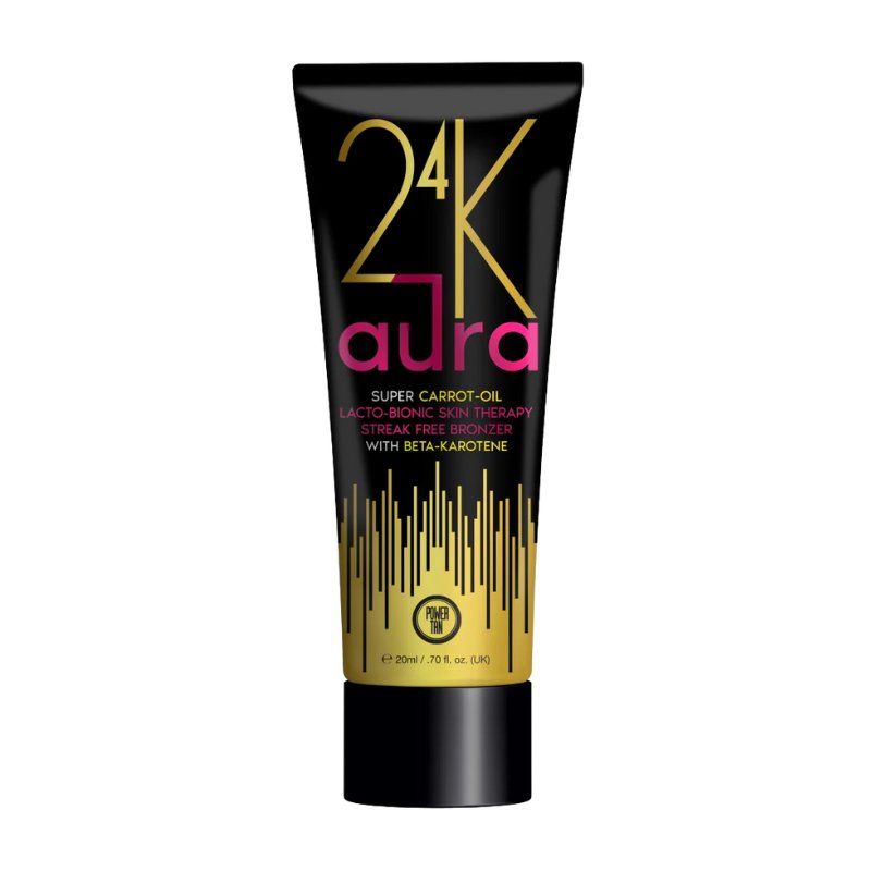 Power Tan 24K Aura Super Carrot Oil - Natural Bronzer - Tansun Sunbeds - Bronzer