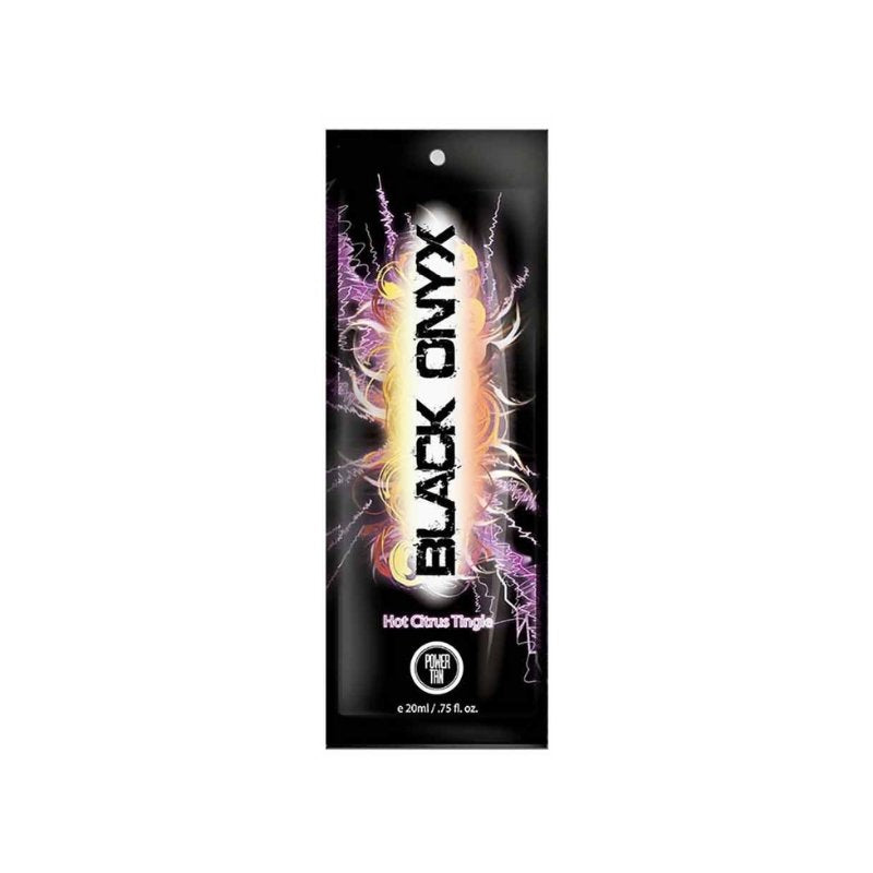 Power Tan Black Onyx - Hot Citrus Tingle Tanning Lotion - Tansun Sunbeds - Tingle