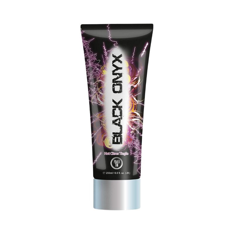 Power Tan Black Onyx - Hot Citrus Tingle Tanning Lotion - Tansun Sunbeds - Tingle