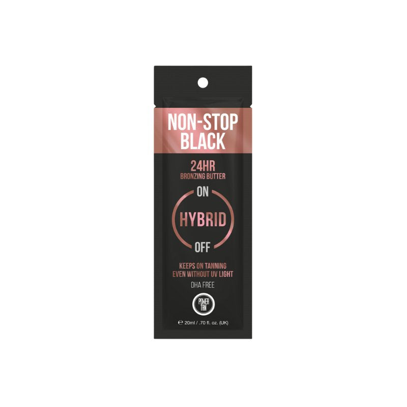 Power Tan Non-Stop Black Hybrid Bronzing Butter – DHA-Free - Tansun Sunbeds - Bronzer