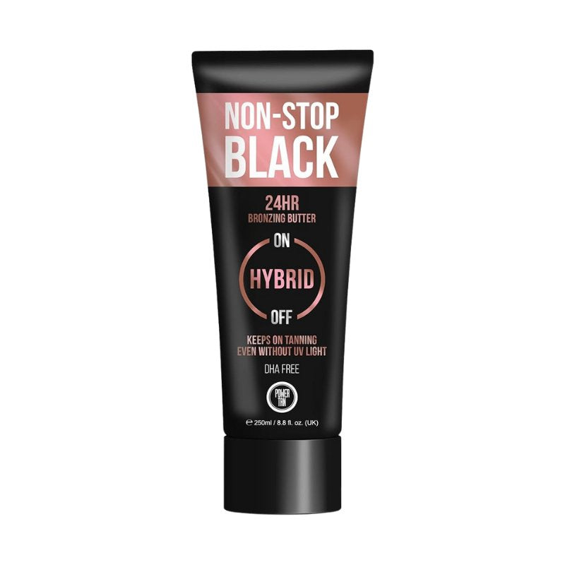 Power Tan Non-Stop Black Hybrid Bronzing Butter – DHA-Free - Tansun Sunbeds - Bronzer