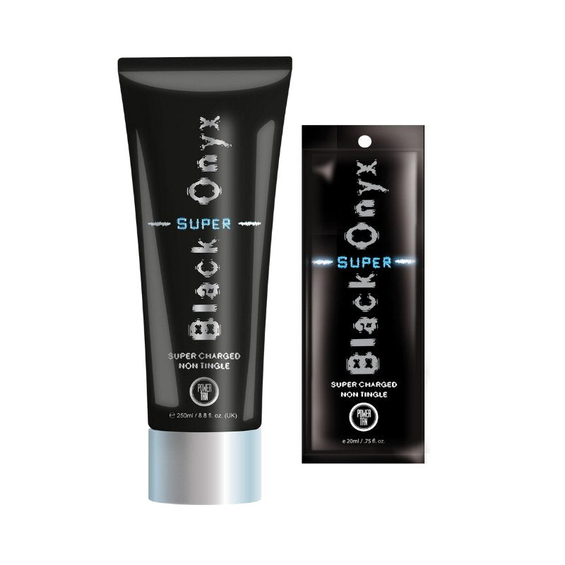 Power Tan Super Black Onyx – Intense Dark Tanning Accelerator - Tansun Sunbeds - Accelerator