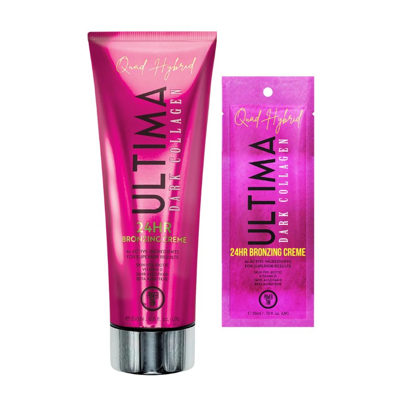 Power Tan Ultima Dark Collagen – 24HR Bronzing Cream - Tansun Sunbeds - Bronzer