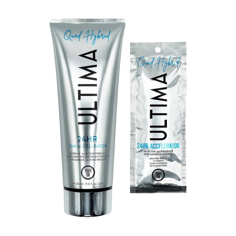 Power Tan Ultima Quad Hybrid – 24HR Advanced Tanning Accelerator - Tansun Sunbeds - Accelerator