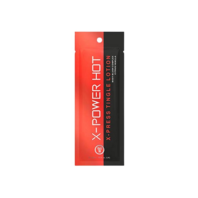 Power Tan X-Power Hot – Intense Tingle Tanning Lotion - Tansun Sunbeds - Tingle