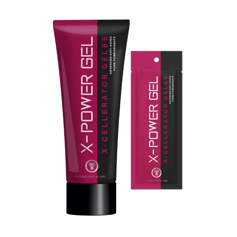 Power Tan X-Power Gel – Fast-Absorbing Dark Tanning Accelerator - Tansun Sunbeds - Accelerator