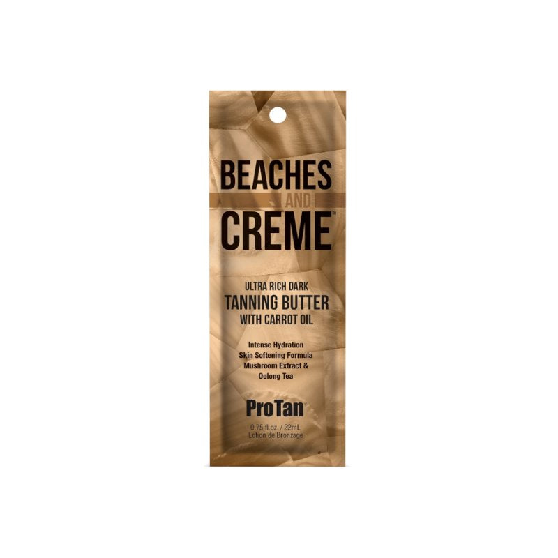 Pro Tan Beaches & Creme Butter - Ultra Rich Dark Tanning Accelerator - Tansun Sunbeds - Accelerator
