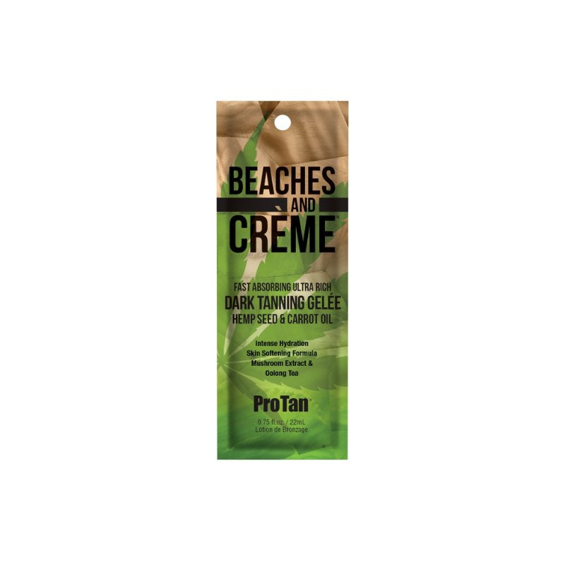 Pro Tan Beaches & Creme Gelee - Hemp Tanning Accelerator - Tansun Sunbeds - Accelerator