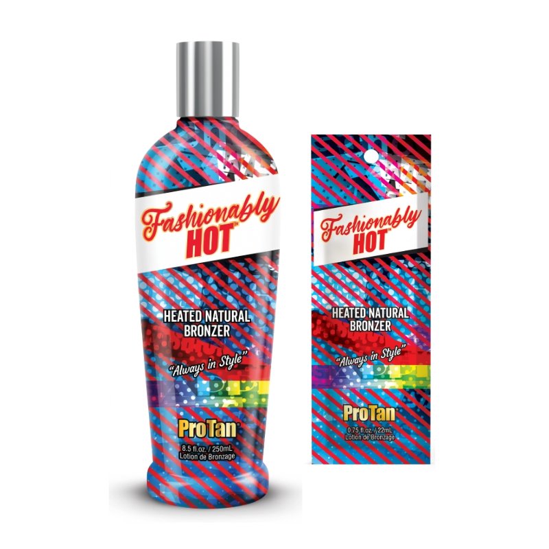 Pro Tan Fashionably Hot - Heated Natural Bronzer - Tansun Sunbeds - Tingle