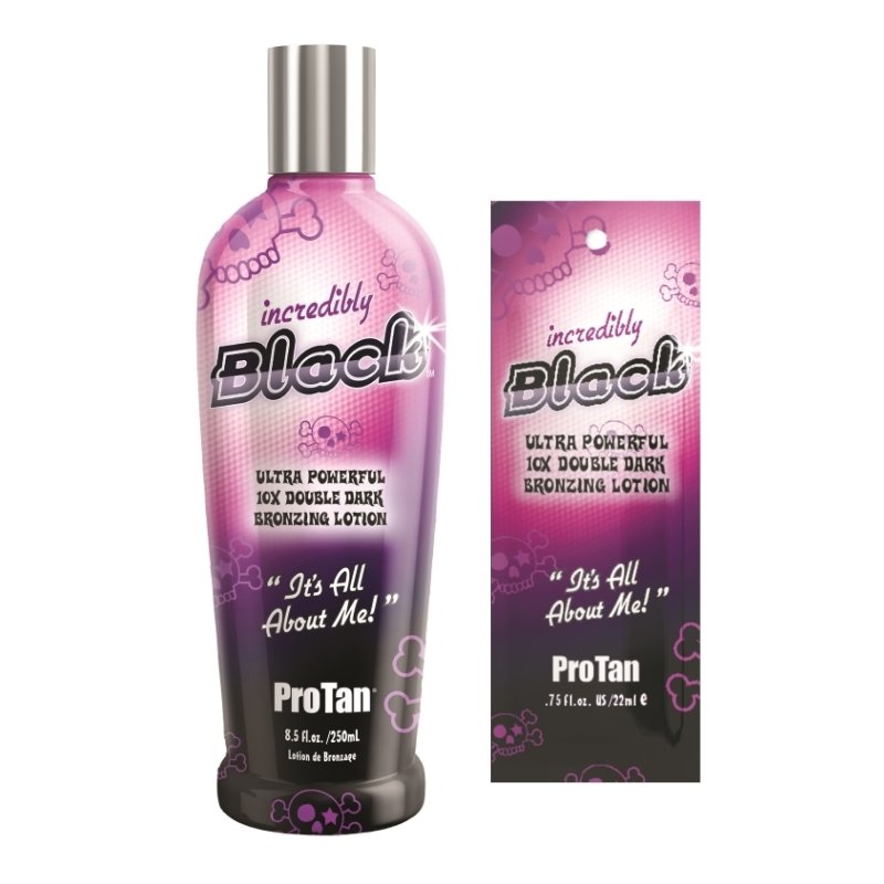 Pro Tan Incredibly Black – 10X Double Dark Bronzing Lotion - Tansun Sunbeds - Bronzer